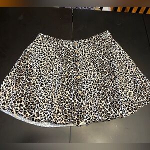 Maurices Animal Print Skirt